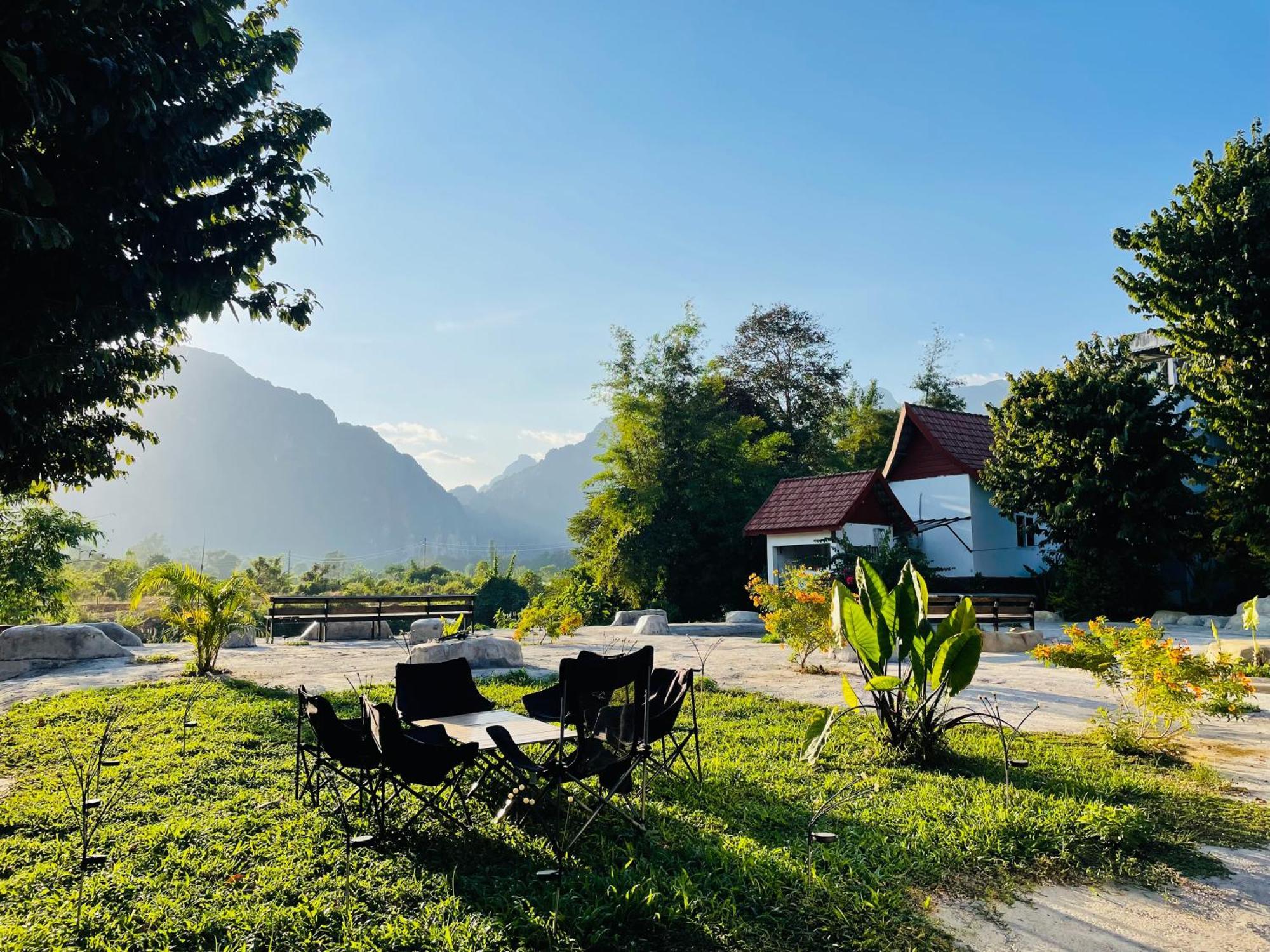 Jungle Paradise Vangvieng - Bungalows Vang Vieng Zewnętrze zdjęcie