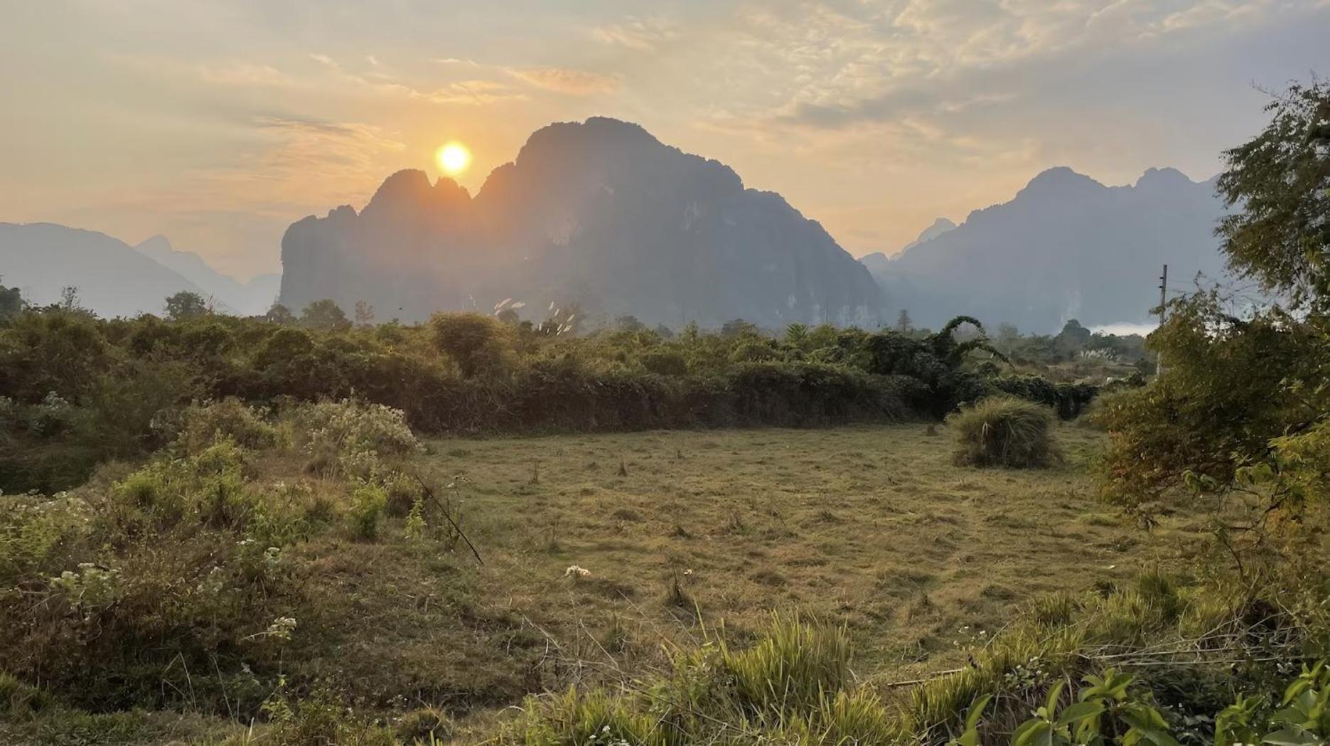 Jungle Paradise Vangvieng - Bungalows Vang Vieng Zewnętrze zdjęcie