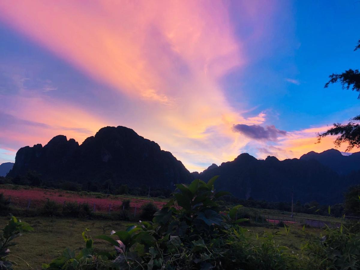 Jungle Paradise Vangvieng - Bungalows Vang Vieng Zewnętrze zdjęcie